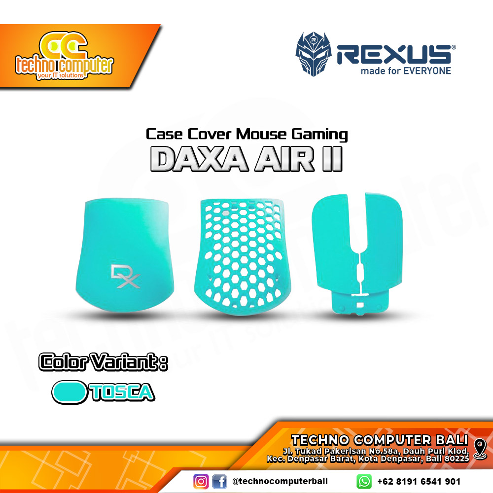 MOUSE GAMING CASE COVER REXUS DAXA AIR II - TOSCA