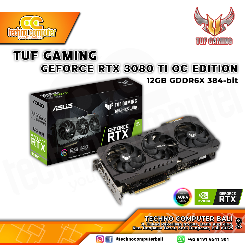 ASUS TUF GAMING NVIDIA GeForce RTX 3080 Ti 12GB GDDR6X