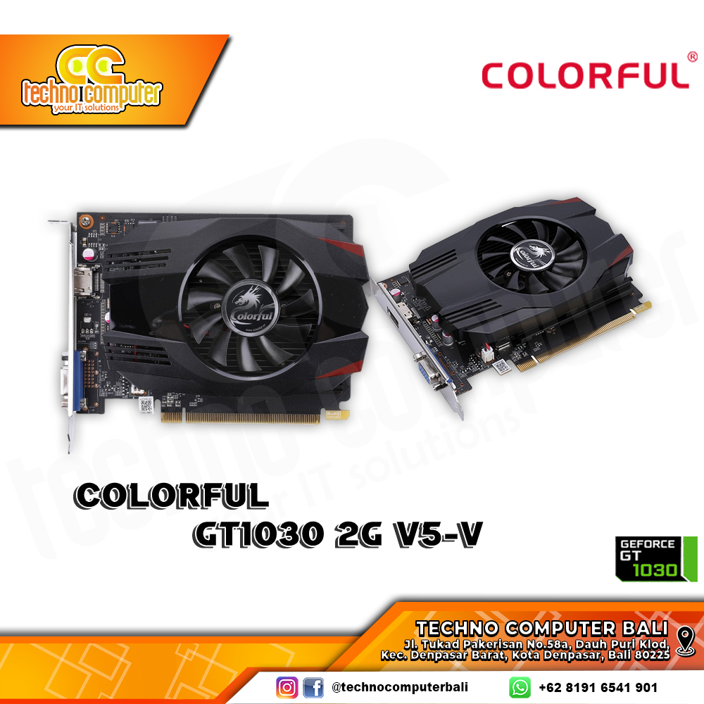 COLORFUL NVIDIA GeForce GT 1030 2GB V5-V