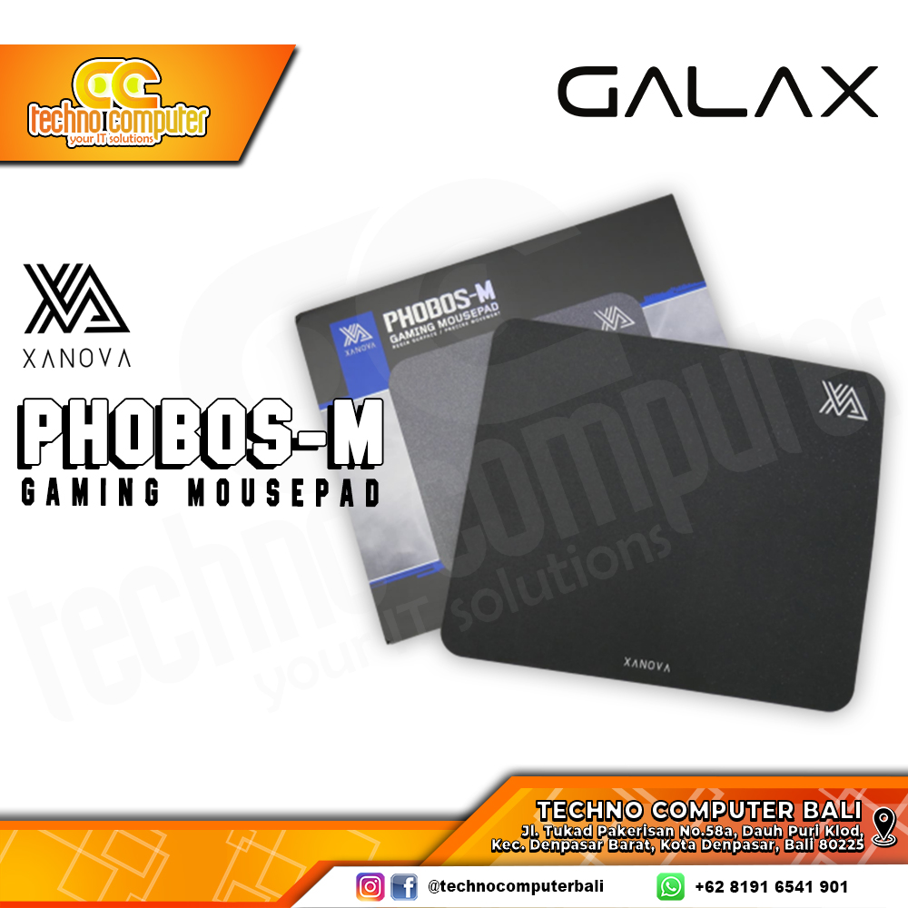 MOUSEPAD GALAX XANOVA PHOBOS-M - Gaming Mousepad