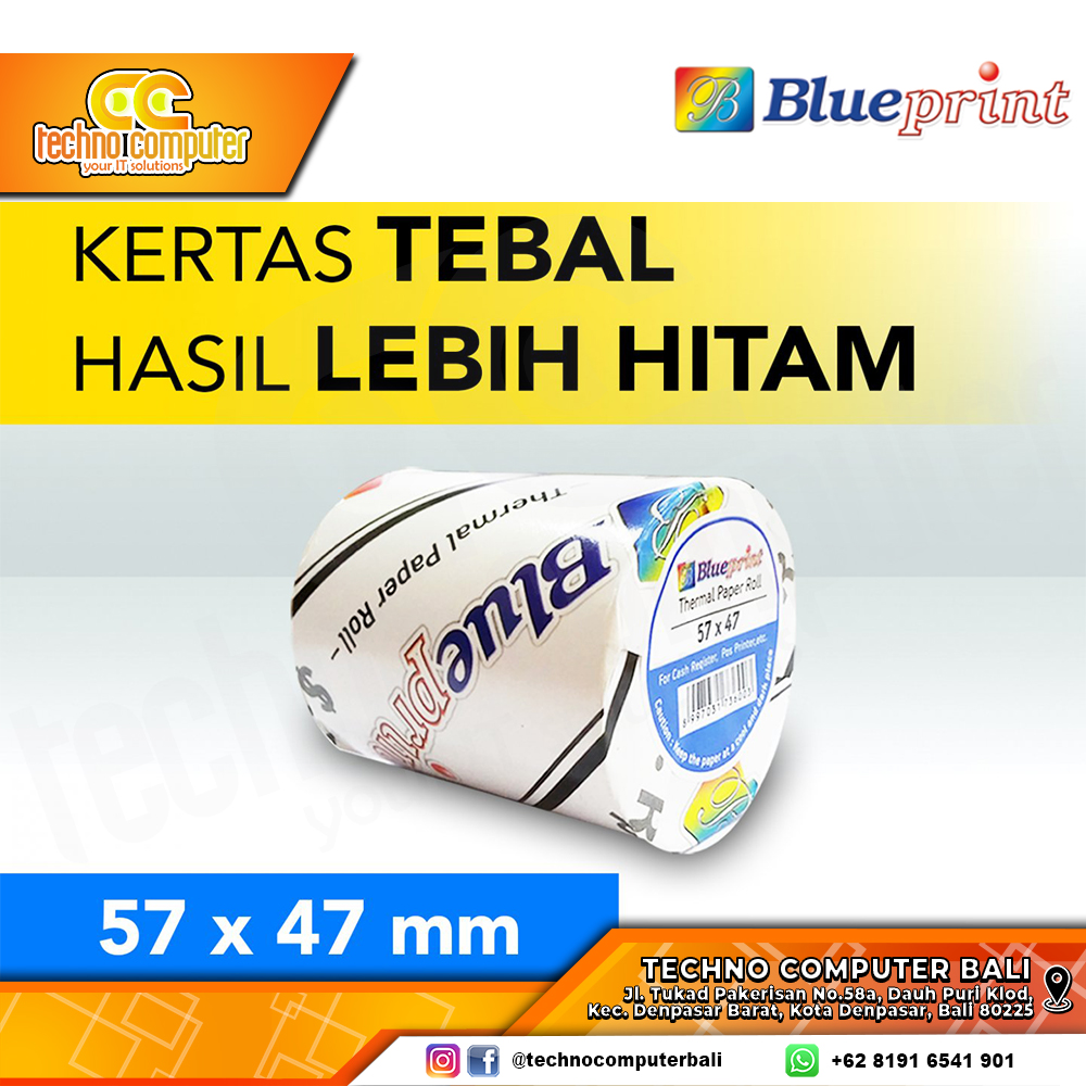 KERTAS THERMAL BLUEPRINT 57x47