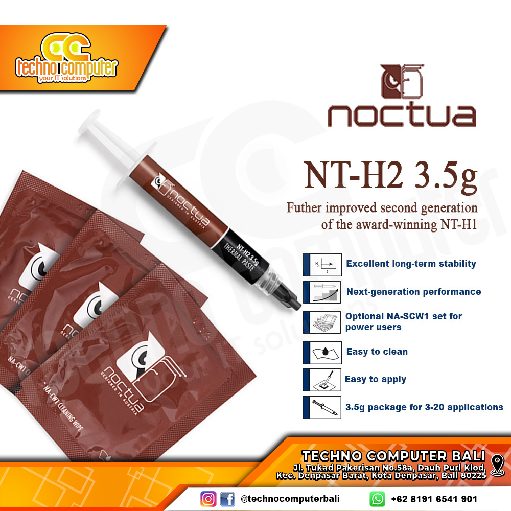 PASTA PROSESOR NOCTUA NT-H2 Thermal Paste - 3.5gr