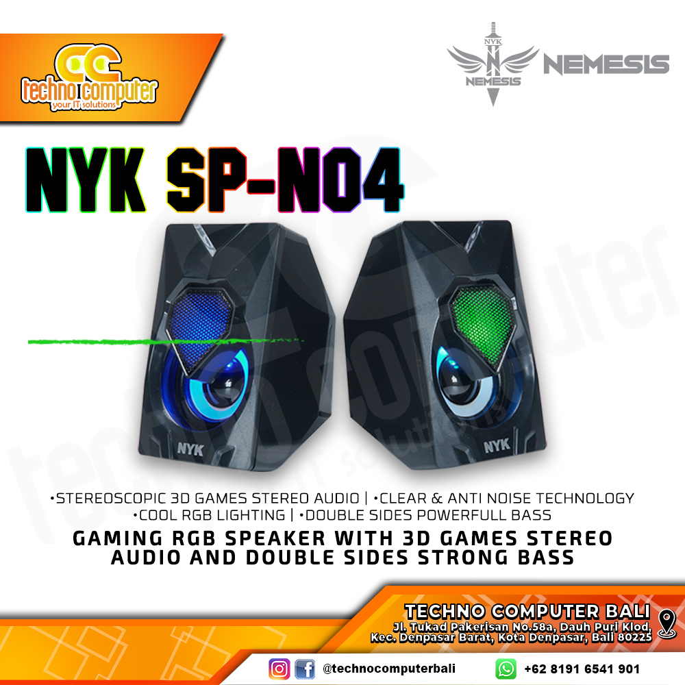 SPEAKER NYK NEMESIS SP-N04 RGB