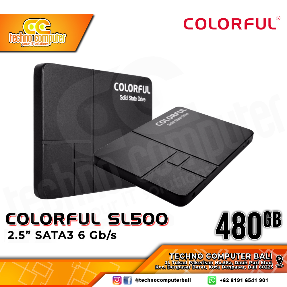 SSD COLORFUL SL500 SATA III 2.5 inch - 480GB
