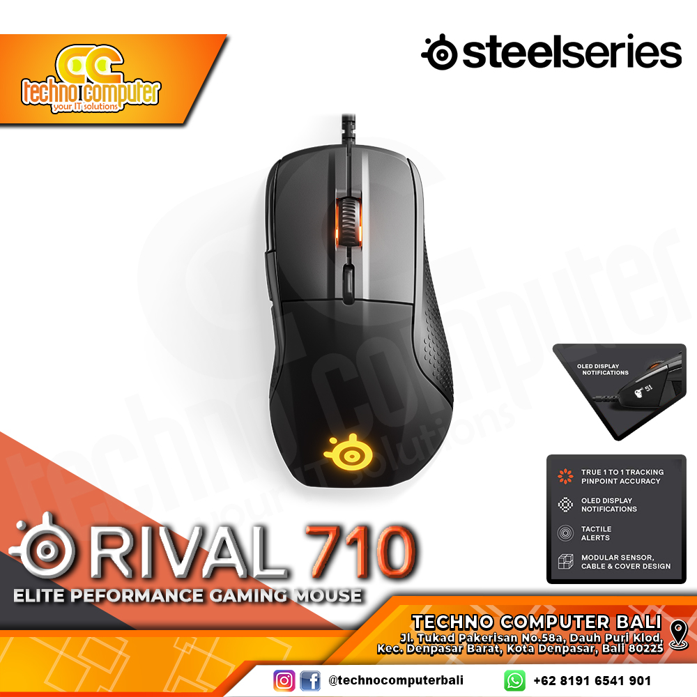 STEELSERIES RIVAL 710 - Gaming Mouse