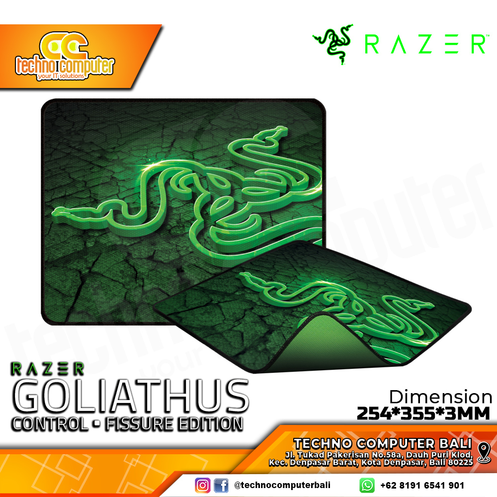 MOUSEPAD RAZER GOLIATHUS (254 x 355 x 3 mm) - Gaming Mousepad