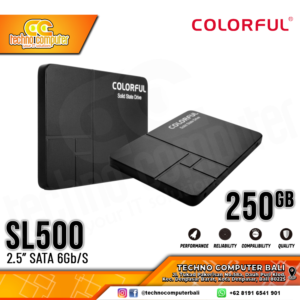 SSD COLORFUL SL500 SATA III 2.5 inch - 250GB