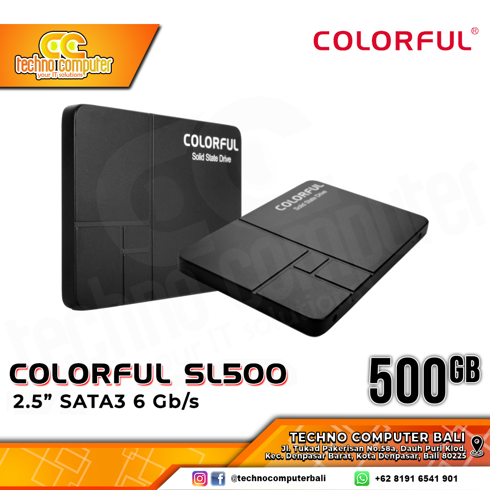 SSD COLORFUL SL500 SATA III 2.5 inch - 500GB