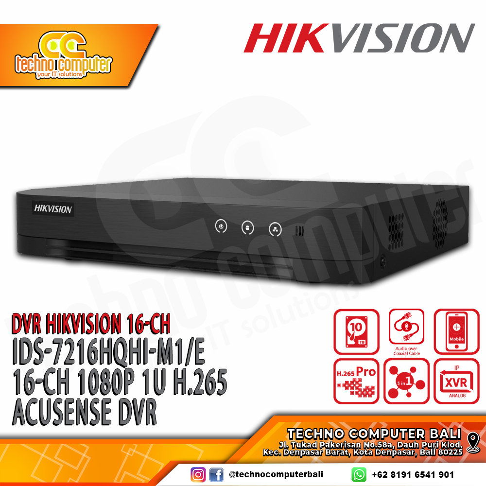 DVR HIKVISION 16CH iDS-7216HQHI-M1/E