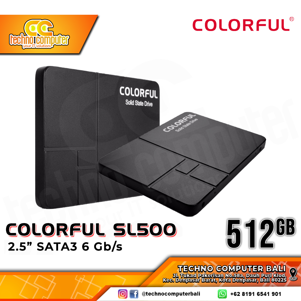 SSD COLORFUL SL500 SATA III 2.5 inch - 512GB