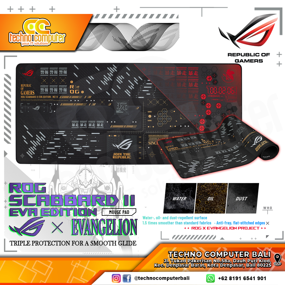 MOUSEPAD ASUS ROG Scabbard II EVA Edition