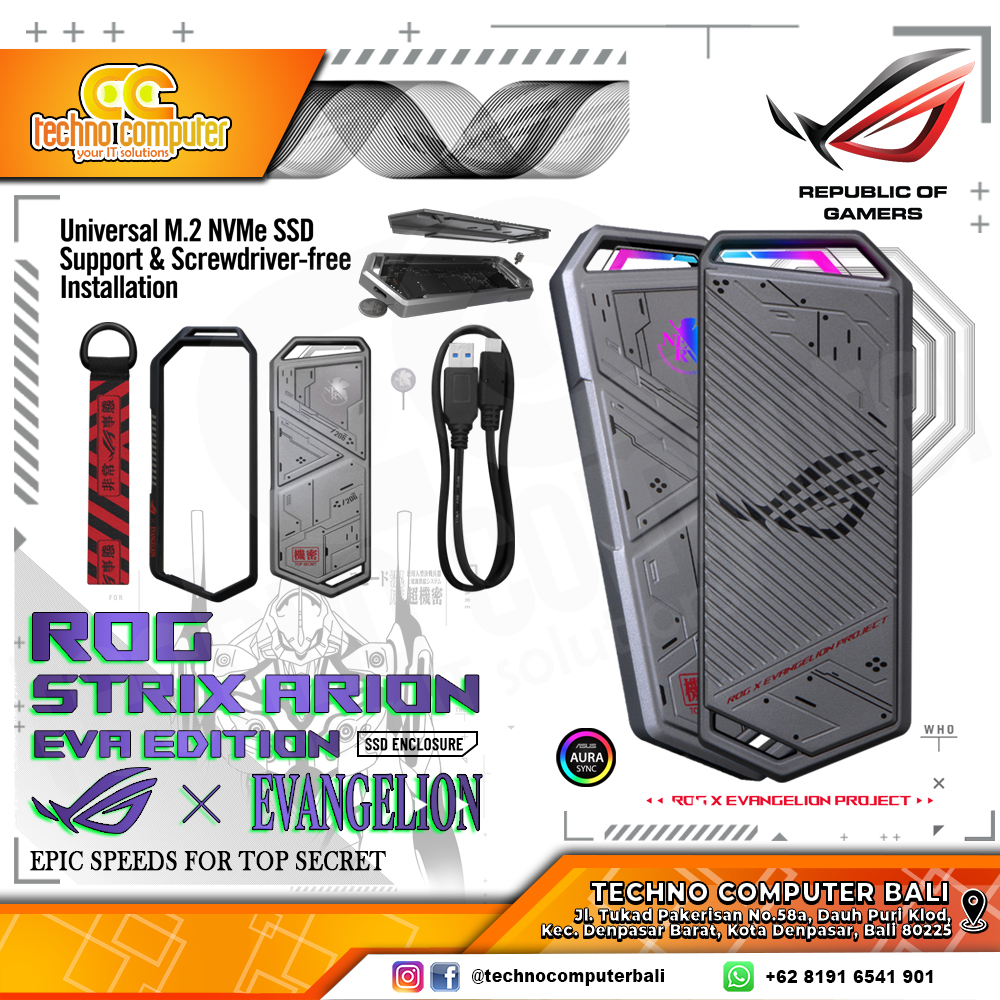 SSD Enclosure ASUS ROG Strix Arion EVA Edition