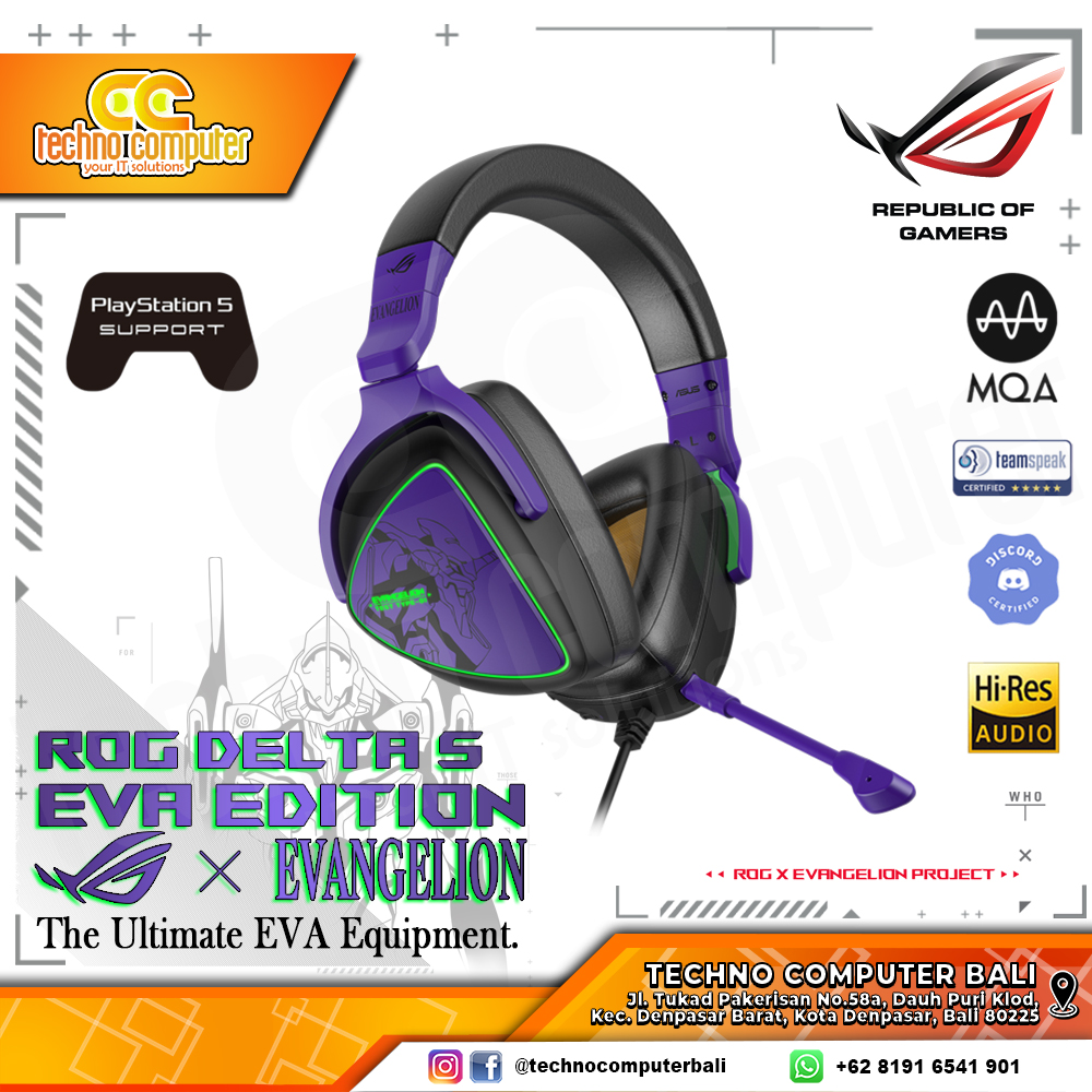 HEADSET ASUS ROG Delta S EVA Edition - Gaming Headset
