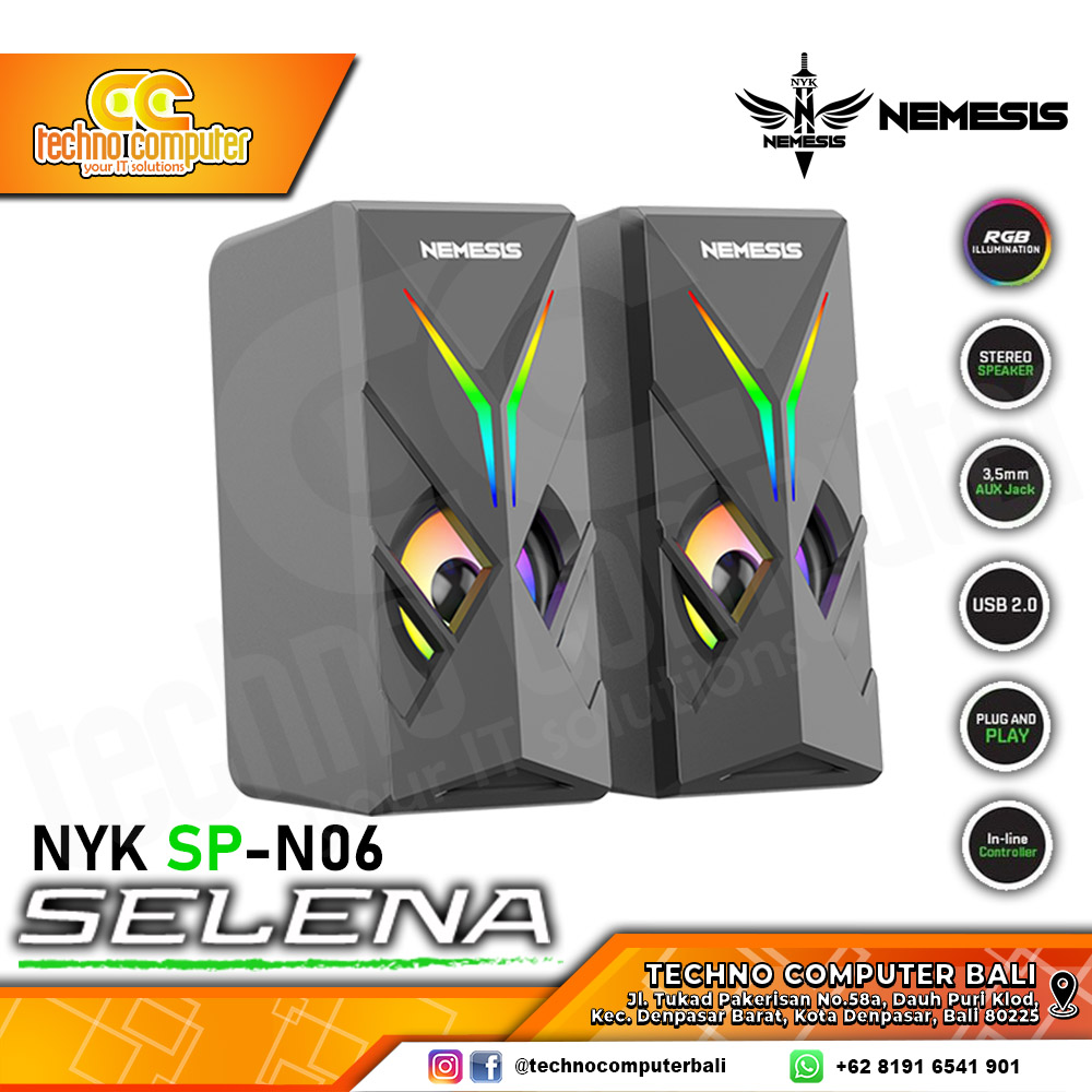 SPEAKER NYK NEMESIS SP-N06 SELENA RGB