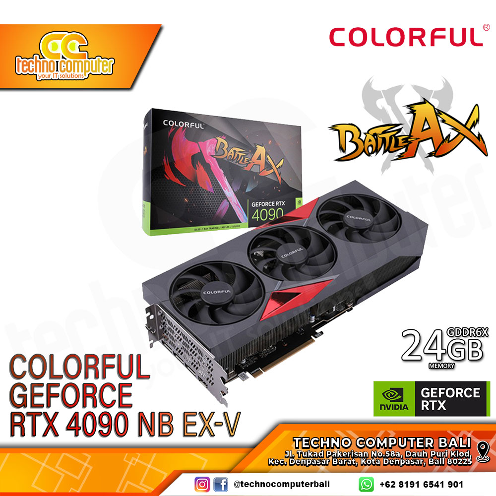 COLORFUL NVIDIA GeForce RTX 4090 NB EX-V 24GB GDDR6X