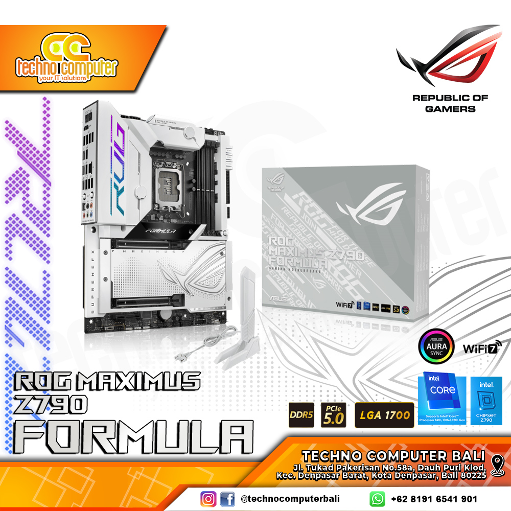 ASUS ROG MAXIMUS Z790 FORMULA - ATX, LGA1700, Z790, DDR5 