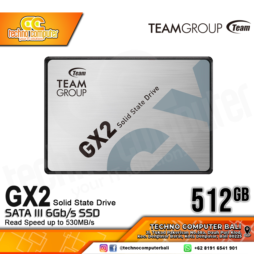 SSD TEAM GX2 SATA III 2.5 inch - 512GB