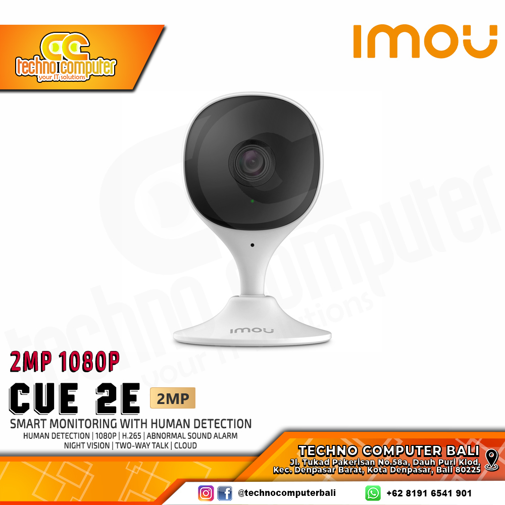 IMOU Cue 2E 2MP 1080P INDOOR Smart Wi-Fi Camera CCTV