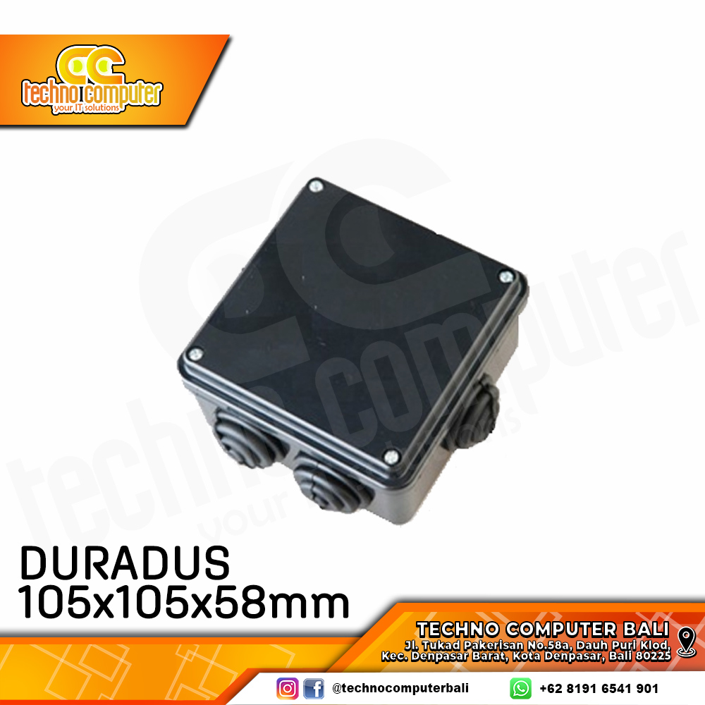 DORADUS MASKO 105x105x58 HITAM