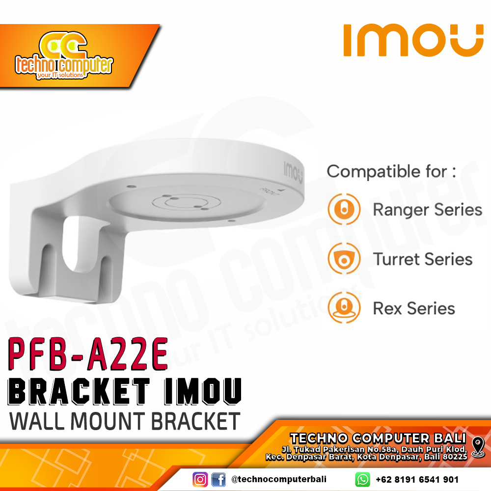 BRACKET CCTV CAMERA WALL MOUNT IMOU PFB-A22E