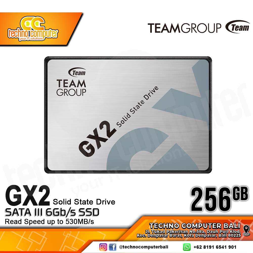 SSD TEAM GX2 SATA III 2.5 inch - 256GB