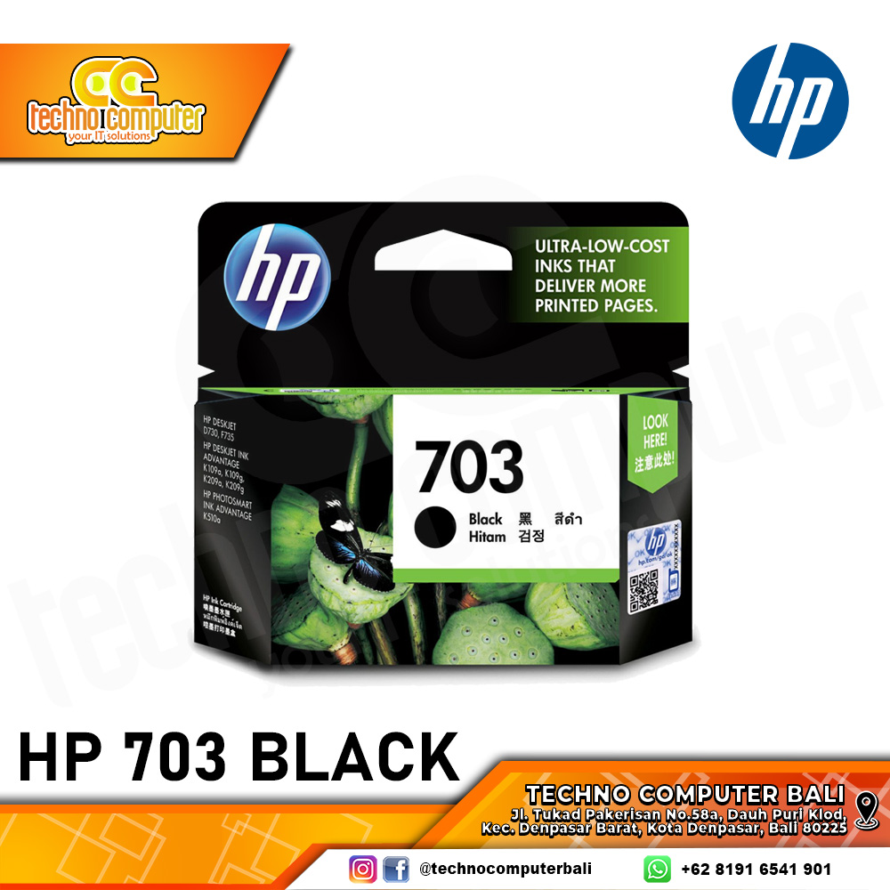 CARTRIDGE HP 703 BLACK