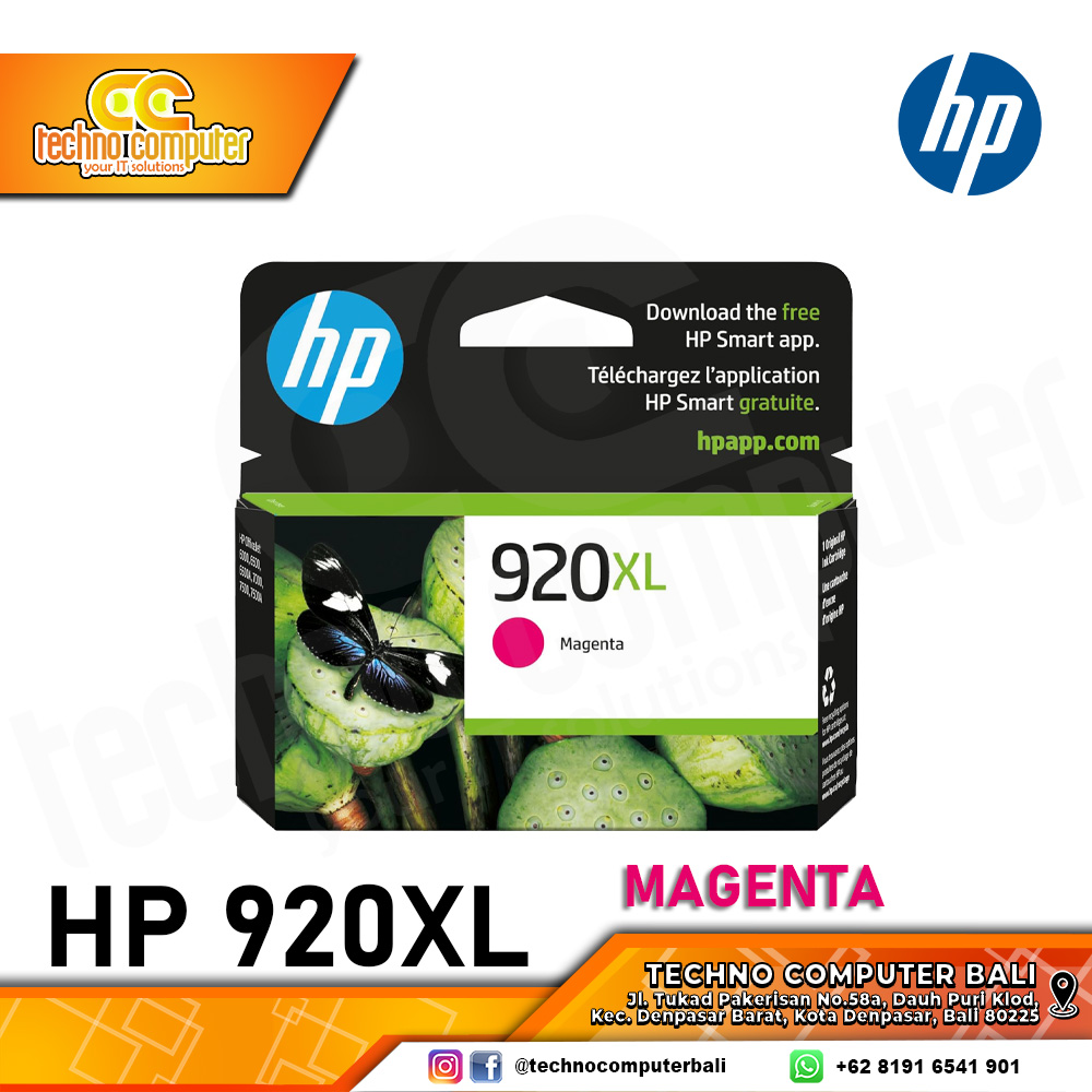 CARTRIDGE HP 920XL MAGENTA