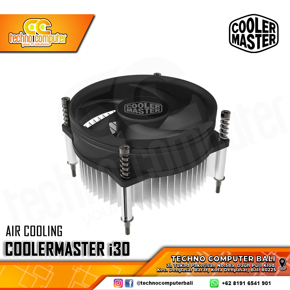 COOLER MASTER i30 - CPU Cooler - Air Cooler