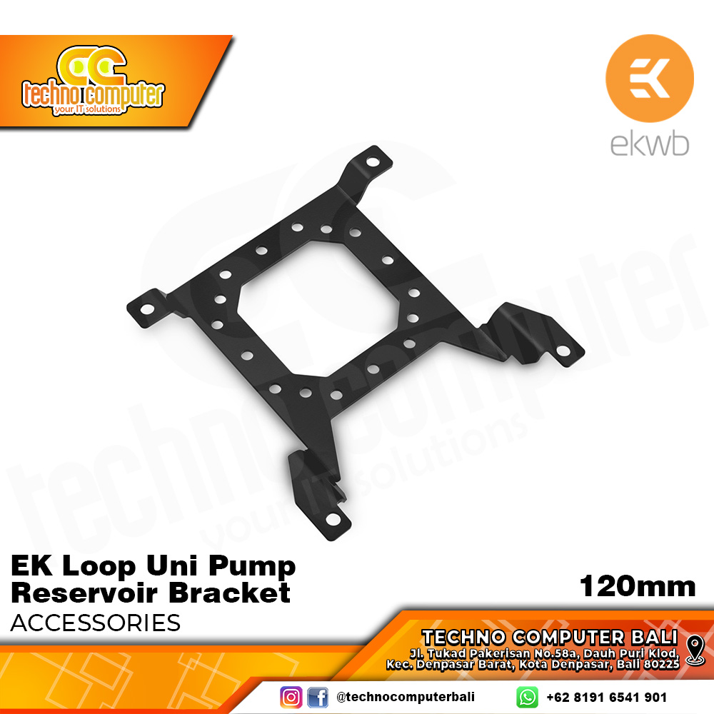 EKWB EK Loop Uni Pump Reservoir Bracket - 120mm
