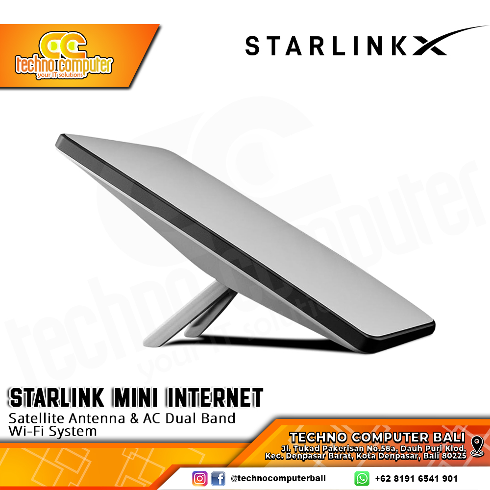STARLINK Mini Internet Kit Satellite Antenna & AC Dual Band Wi-Fi System
