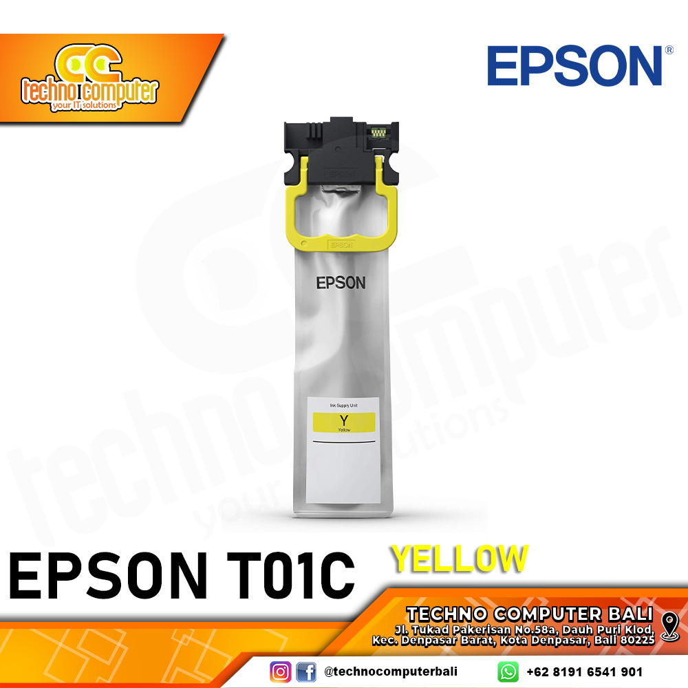TINTA EPSON T01C/WF-C579R YELLOW ORIGINAL