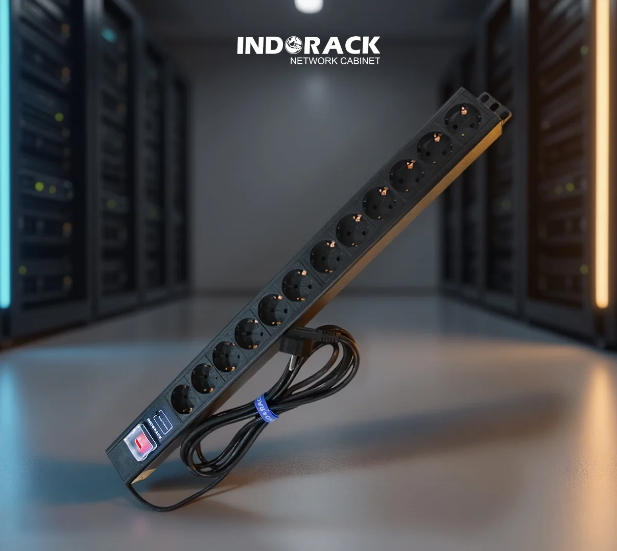 INDORACK PDU12G - Power Distribution Unit 12 Outlet Germany Socket