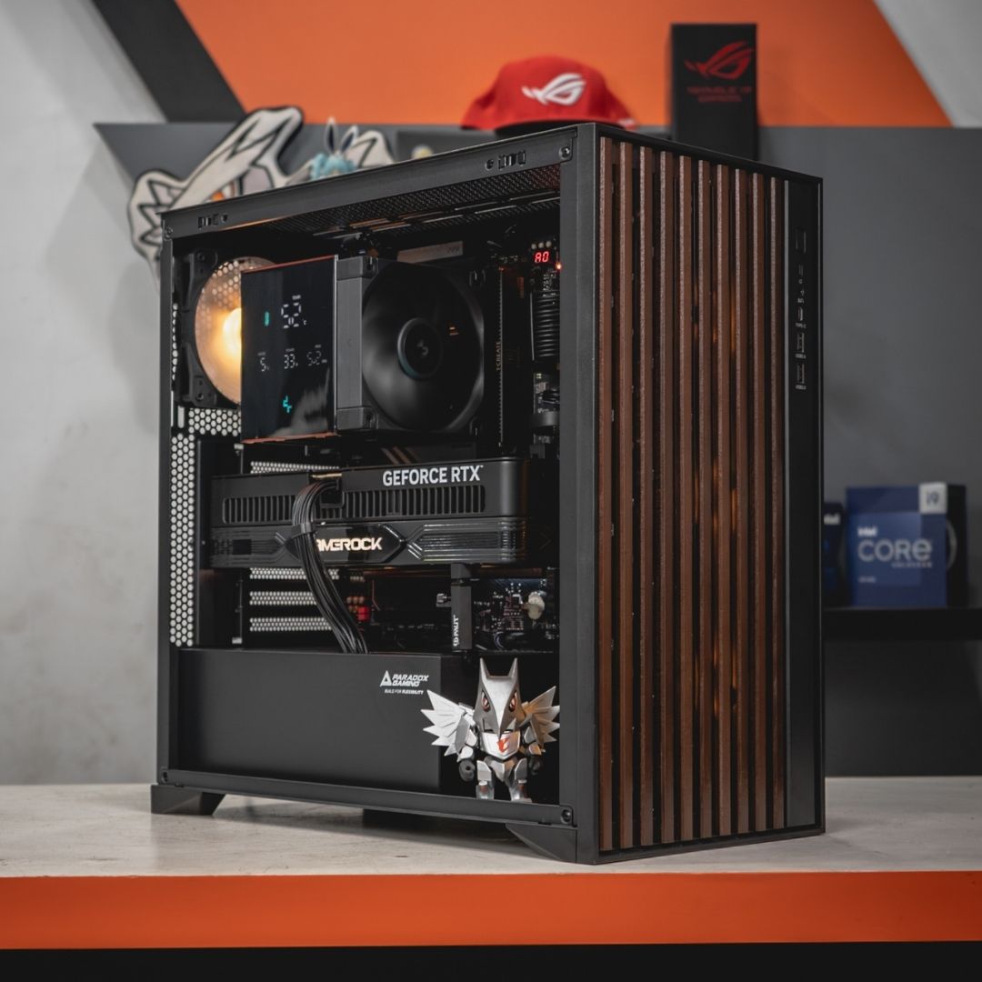 PC MULTIMEDIA & RENDERING / CORE ULTRA 7-265K / PALIT RTX 5070 Ti / PARADOX GAMING BLADESTORM Black