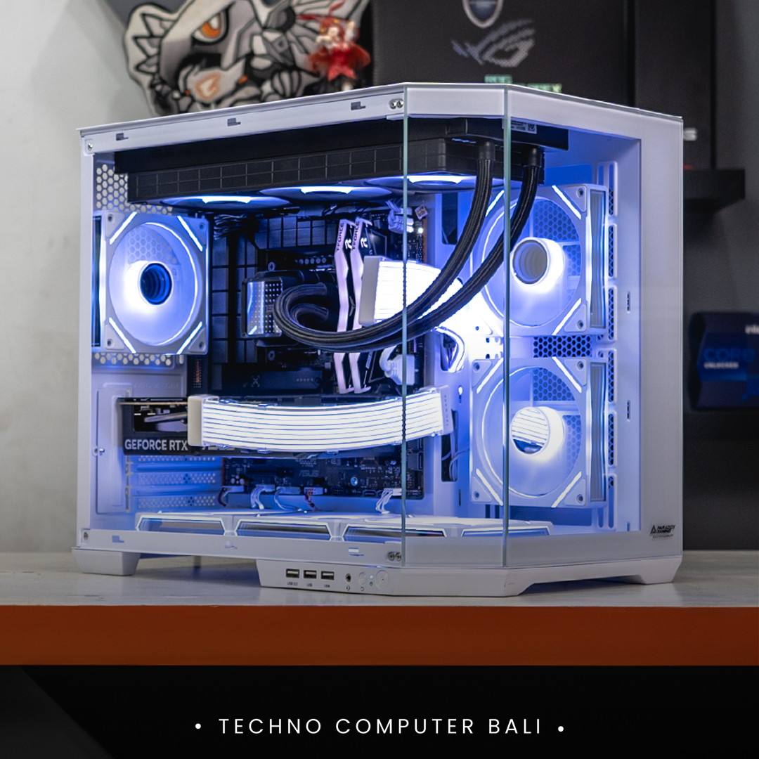 PC MULTIMEDIA & GAMING / CORE I7-14700F / ASUS DUAL RTX 5060 Ti / PARADOX GAMING COSMIC-M White