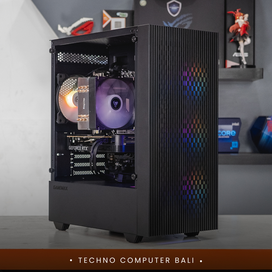 PC EDITING / CORE I5-12400F / ASUS DUAL RTX 5050 / GAMEMAX EDGE