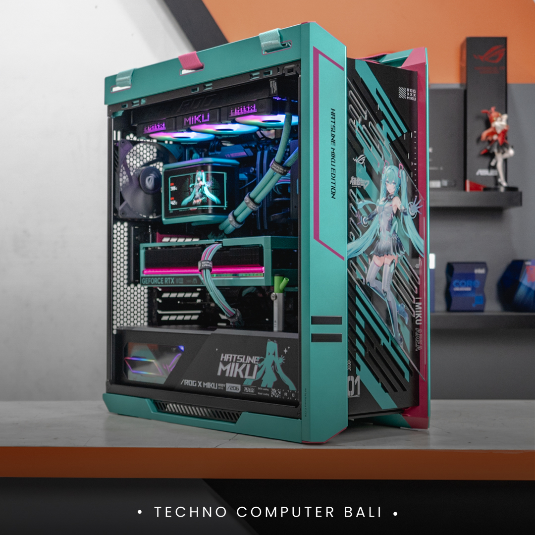 PC LIMITED EDTION ASUS ROG x HATSUNE MIKU -  FULL SET