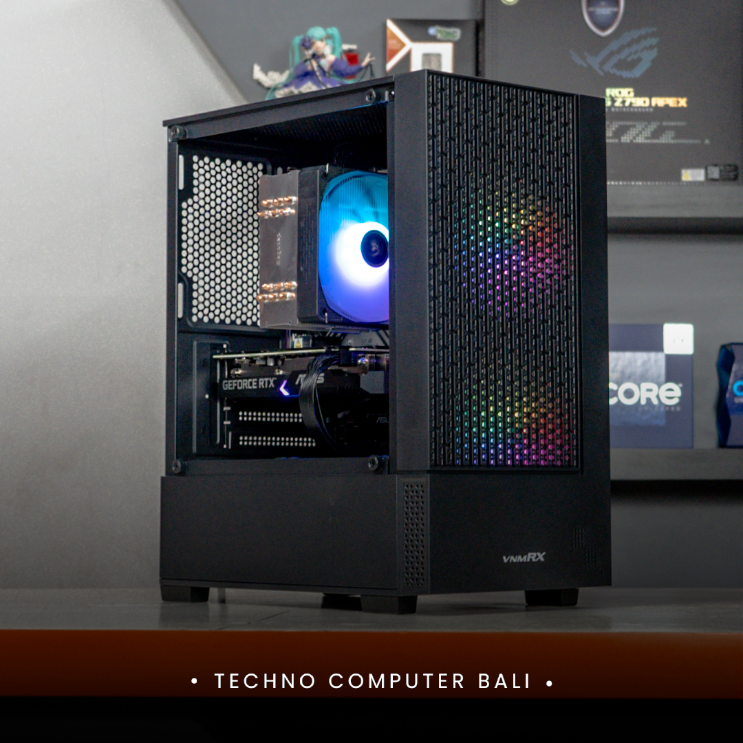 PC MULTIMEDIA / CORE I7-14700K / ASUS DUALRTX 3060 12GB / VENOM RX FROST Black