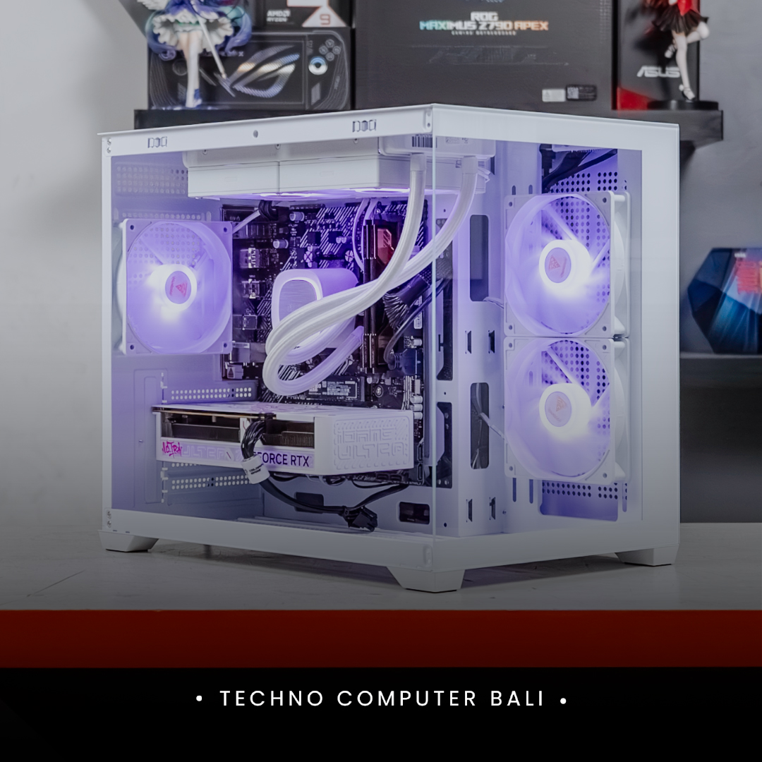 PC GAMING & EDITING / RYZEN 7 5700X / iGAME RTX 5060 White / GAMDIAS AURA GC10M V2 White