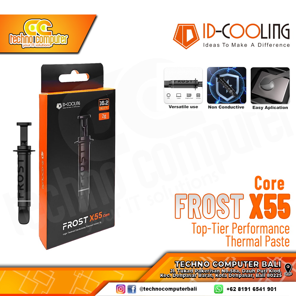 PASTA PROSESOR ID-COOLING FROST X55 Core Thermal Paste - 2gr
