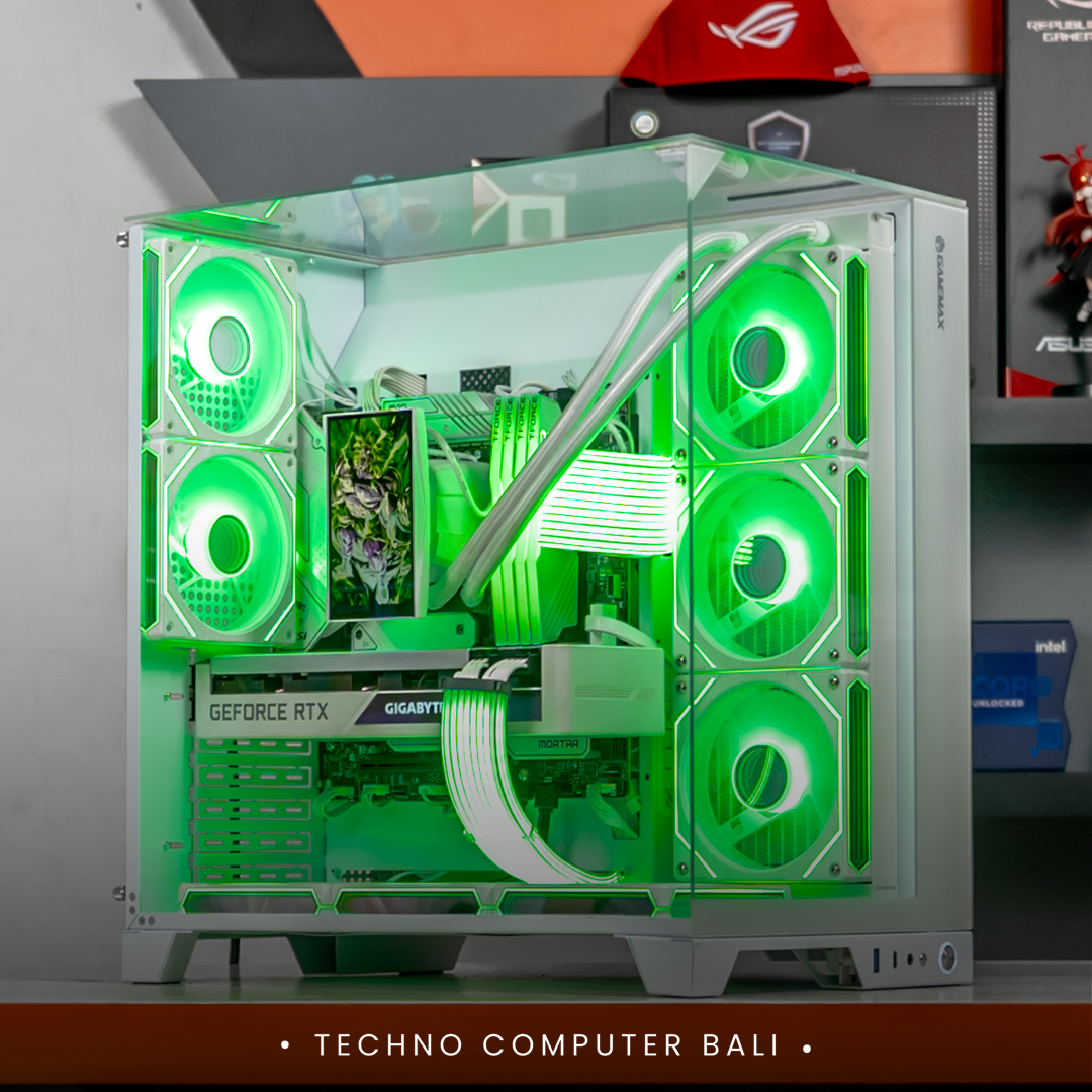 PC GAMEMAX INFINITY PLUS White / CUBE GAMING BLAZEVIEW White